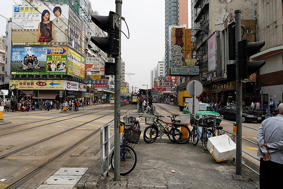 street scene in yueng long