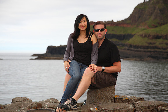 Modelling at Giants Causeway