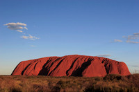 ayers rock at 6:45 pm