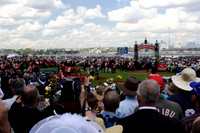 mounting yard at flemington race track