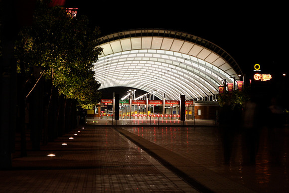 train station in Olympic Park