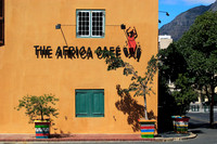 the african cafe, a colourful and trendy restaurant in cape town that serves a buffet with all the local dishes