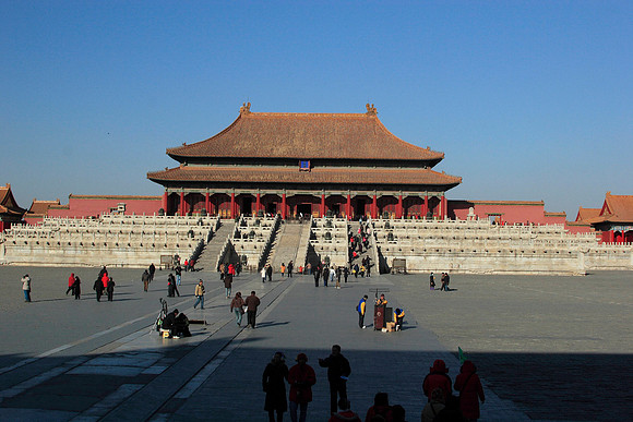 forbidden city courtyard