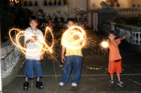 jay's nephews having a good time on new years eve