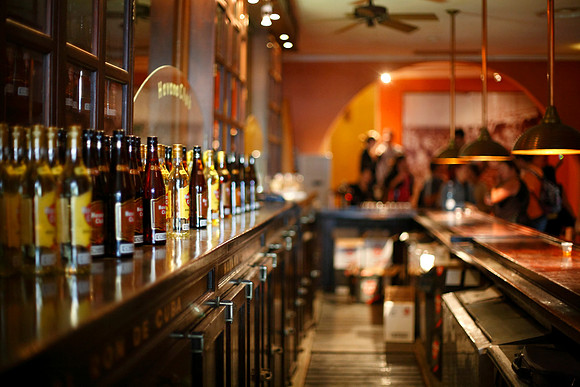 The Havana Club rum museum in Havana - free shots after the tour!