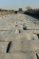 view across the marco polo bridge