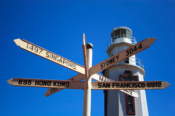 directions in front of the light house on corregidor
