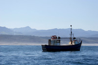 fishing boat in plettenberg bay