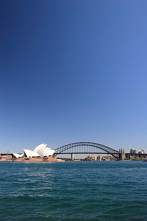 opera house and harbour bridge