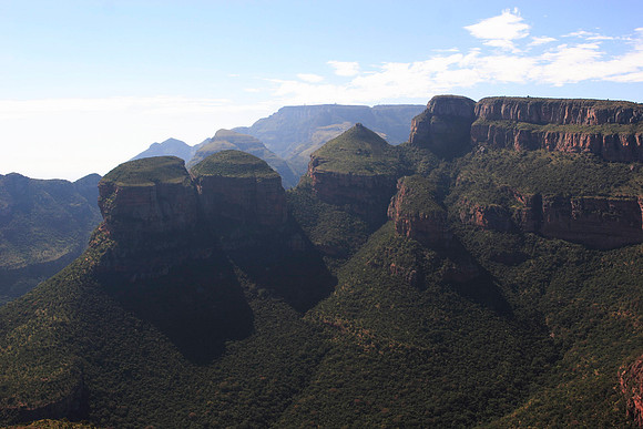the rondavals in the blyde river canyon