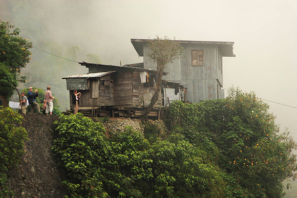 look out point on the way to the rice terraces