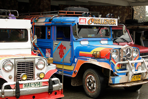 our jeepneys (filipino local buses)