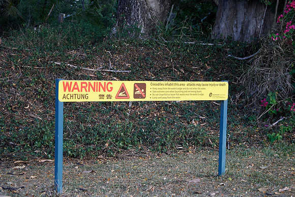 beware of crocodiles!!